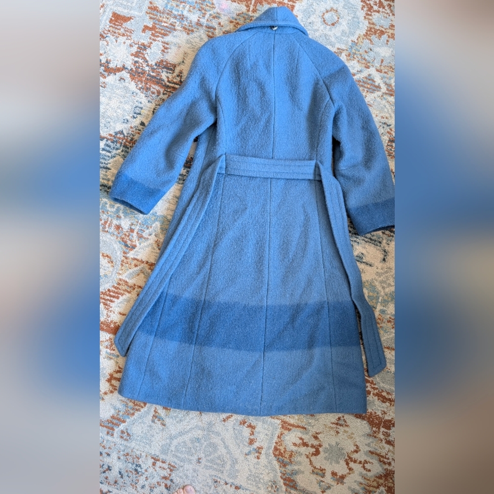 RARE! HBC Vintage 4Point Blanket Blue Coat - Picture 2 of 11